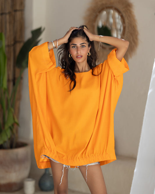 basic linen blouse