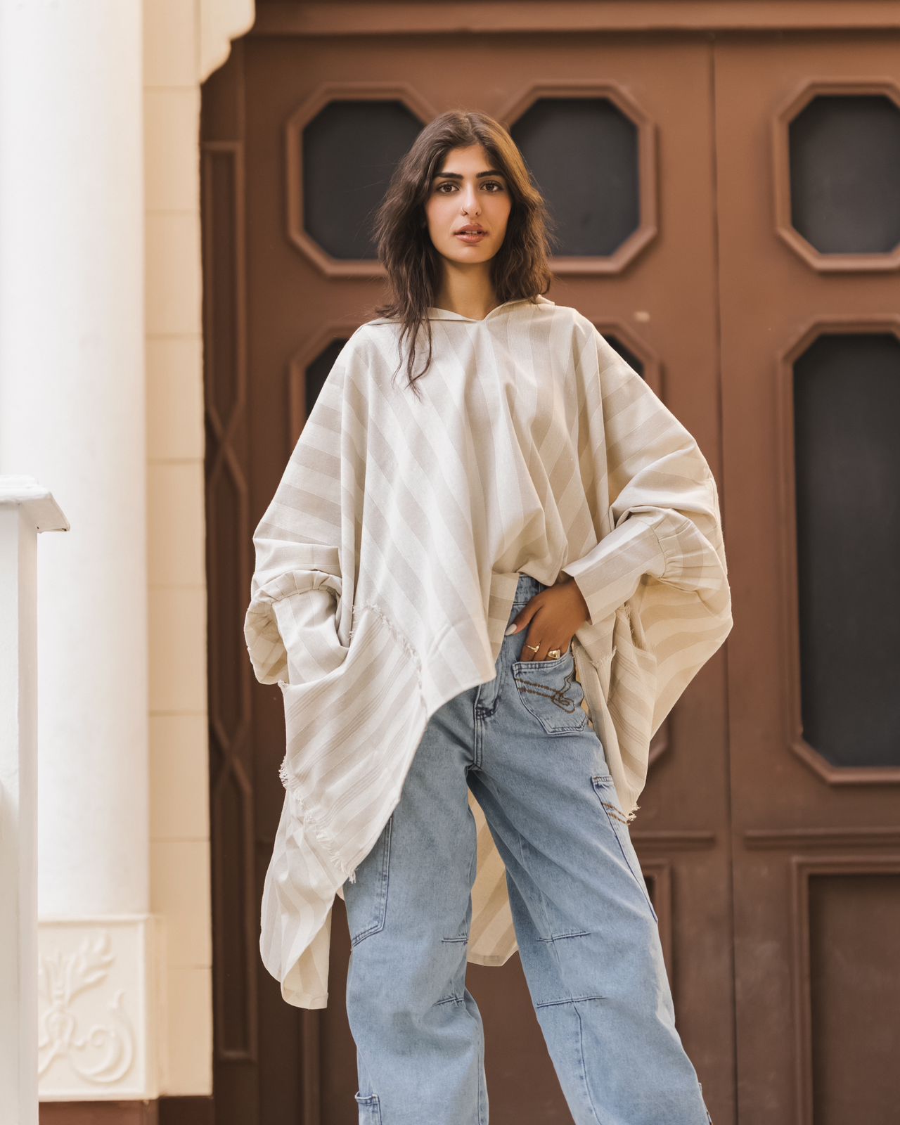 Morocco linen blouse