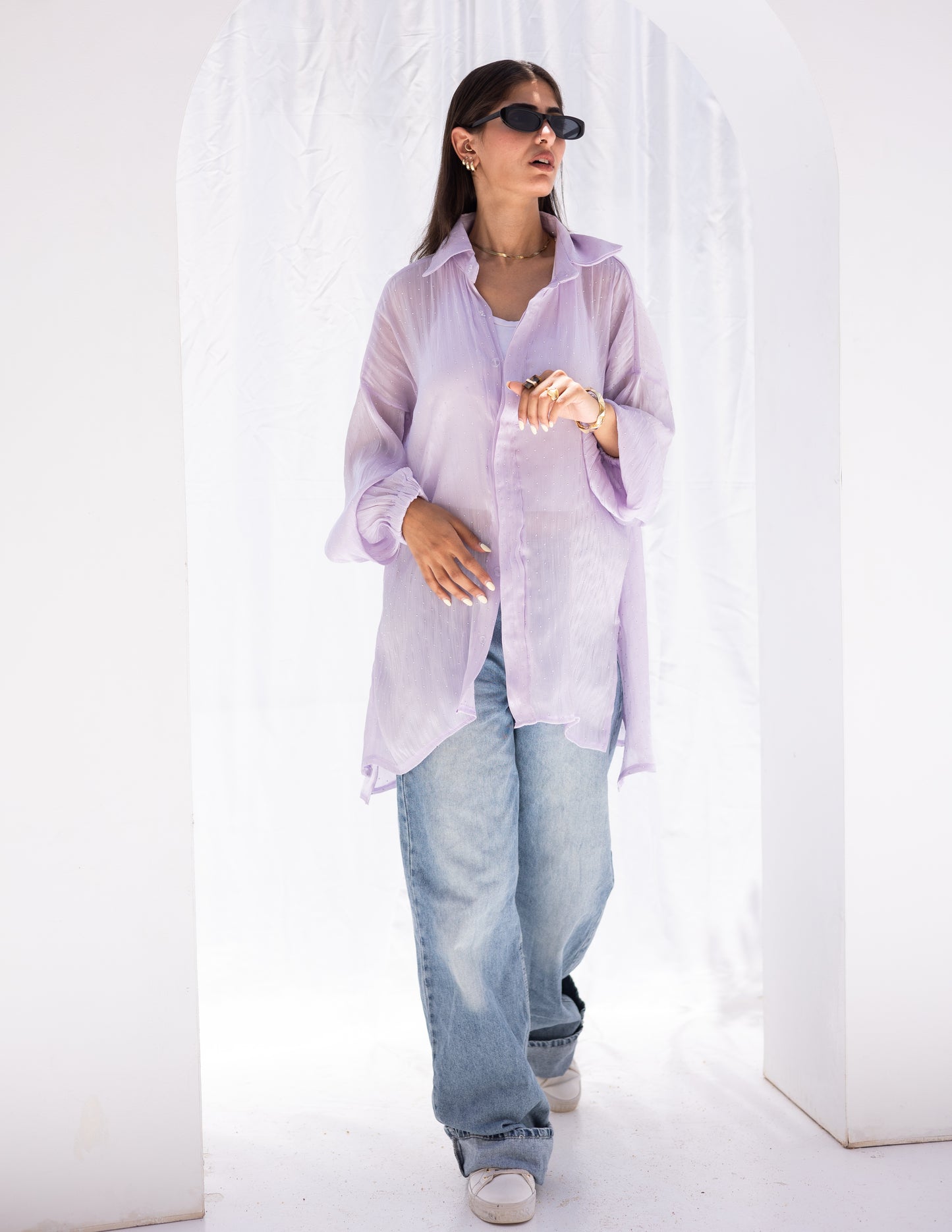 Chiffon crystals