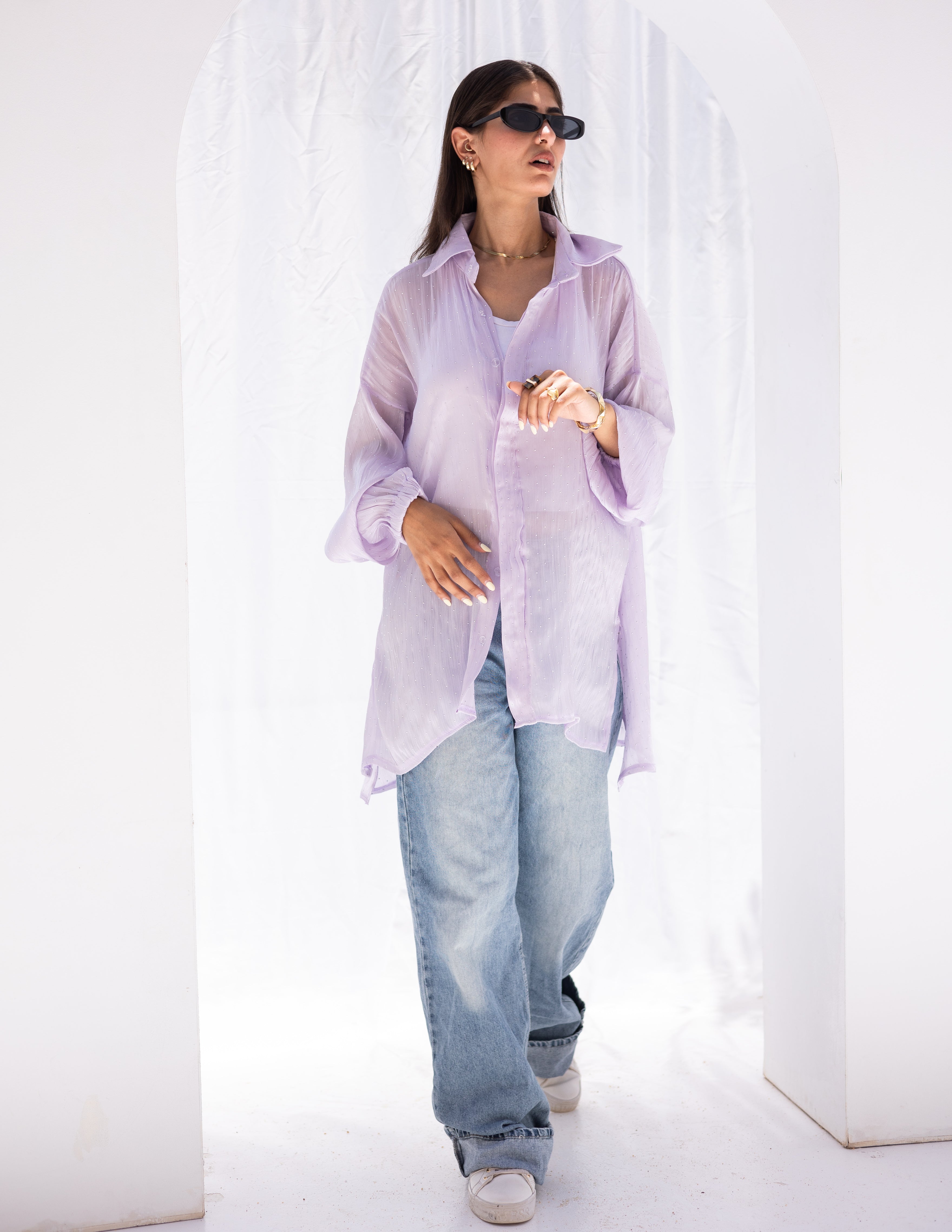 Chiffon crystals
