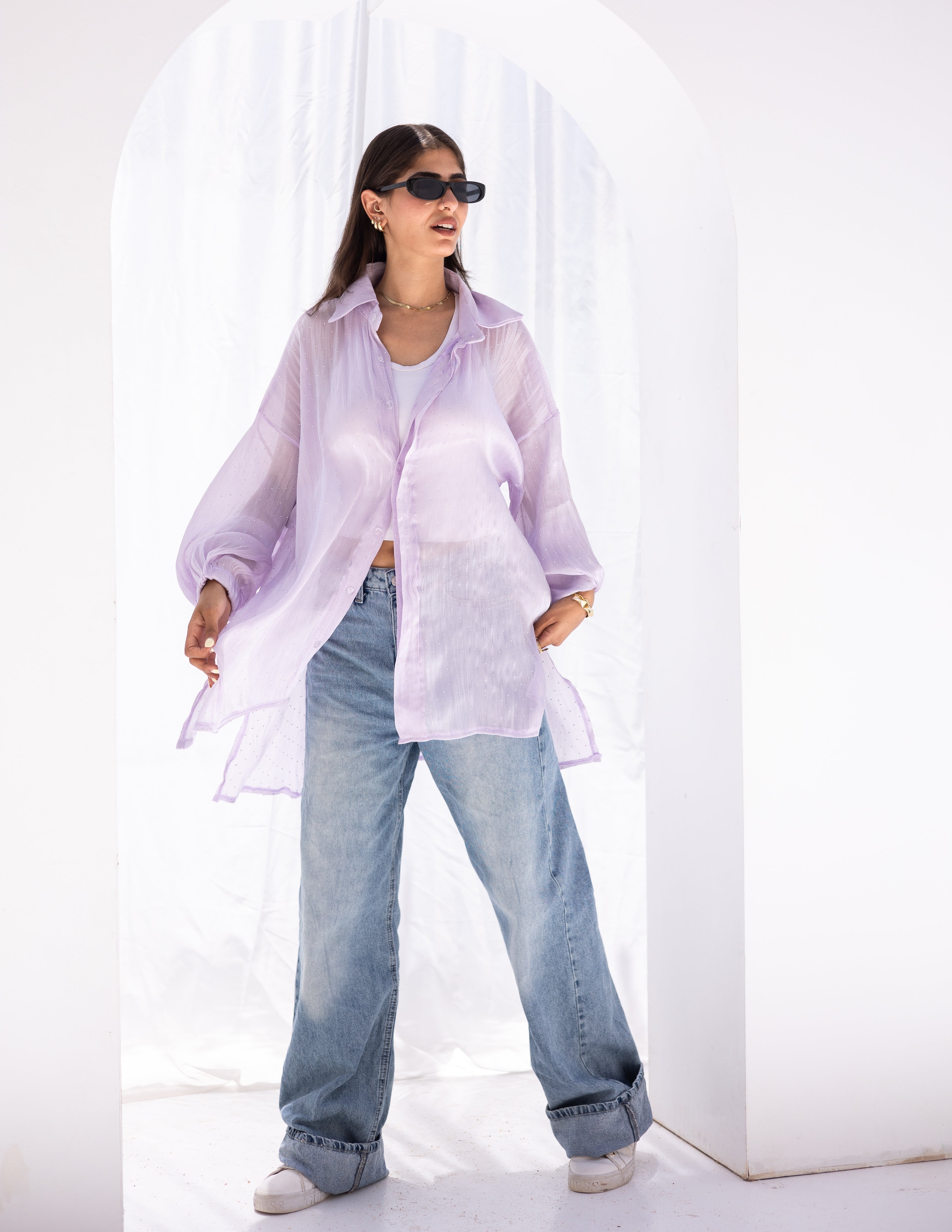 Chiffon crystals