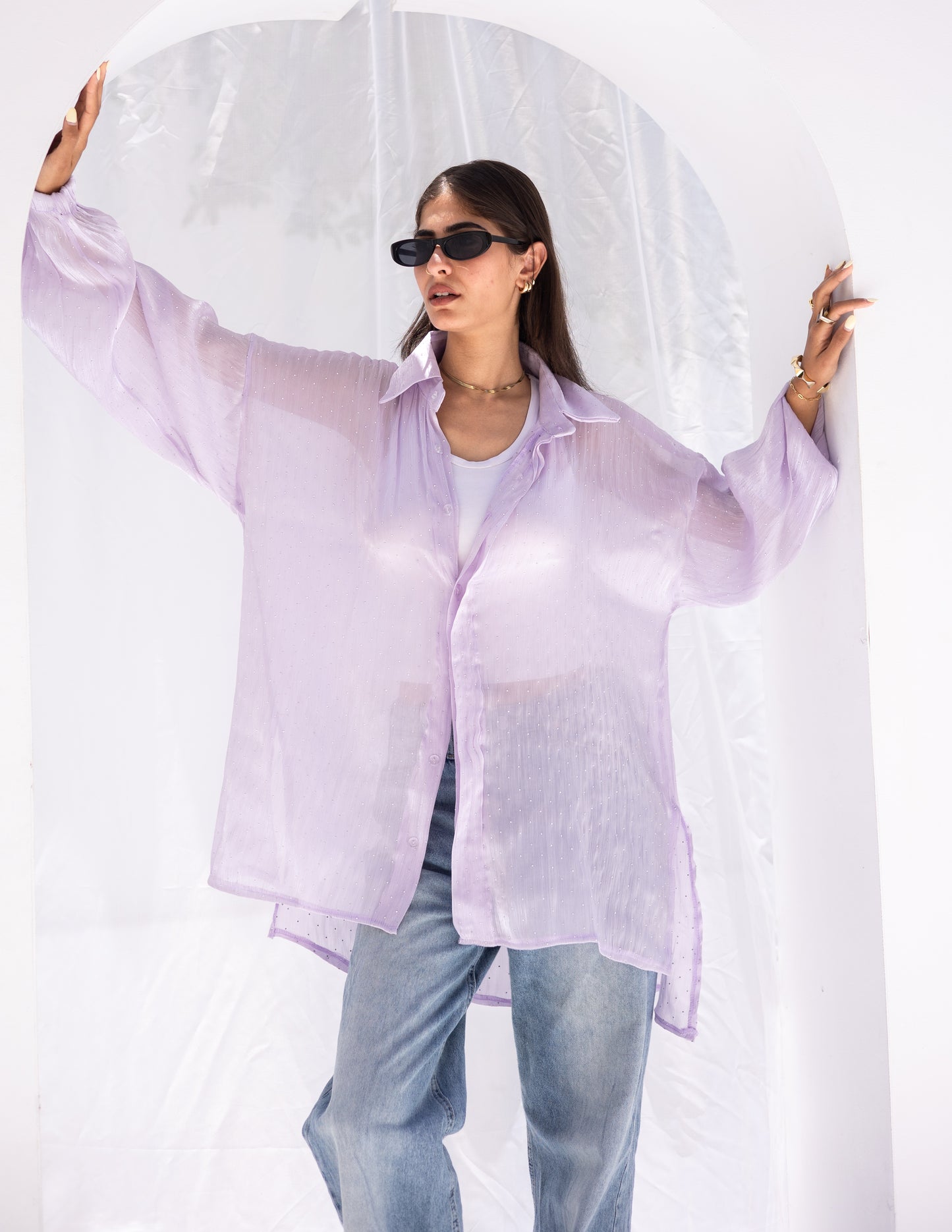Chiffon crystals