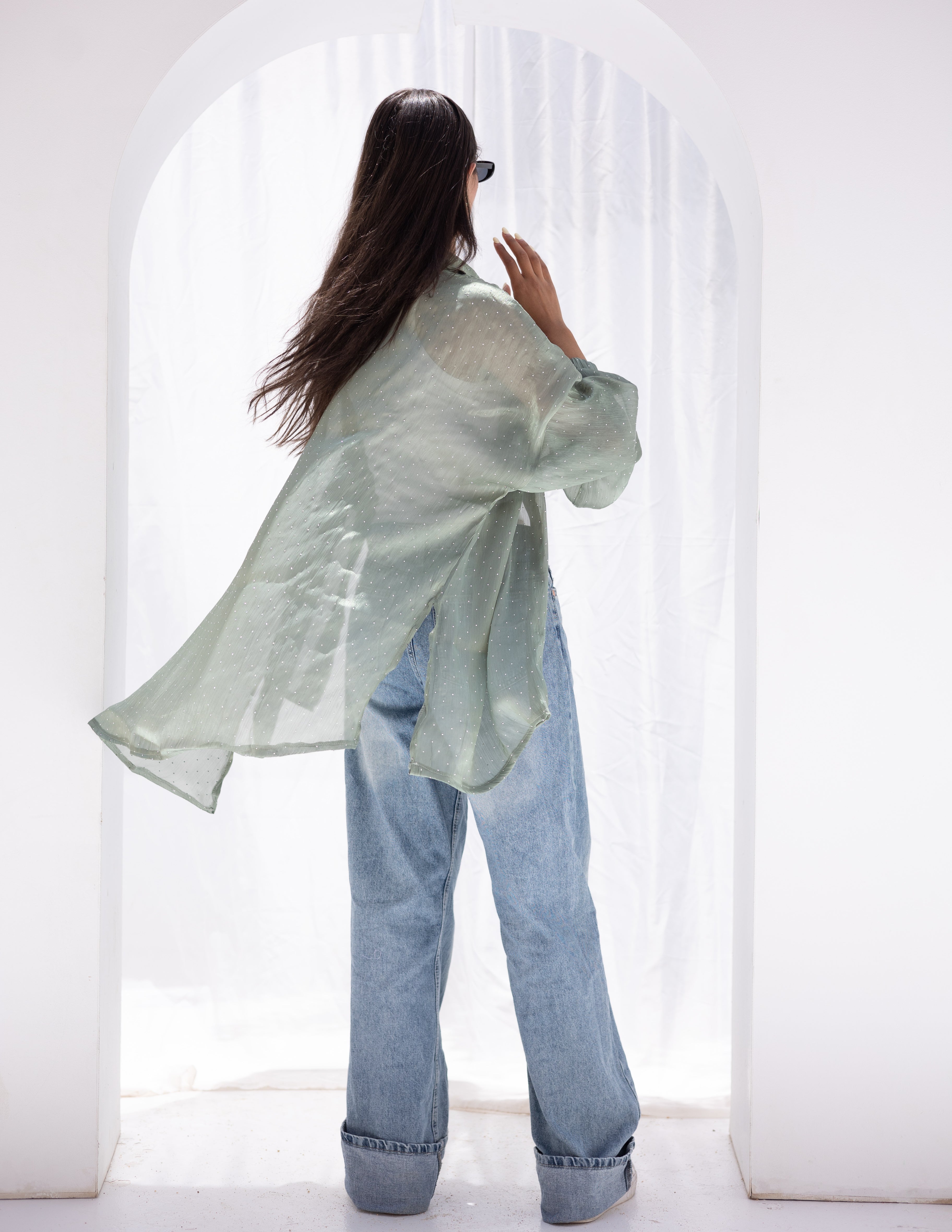 Chiffon crystals