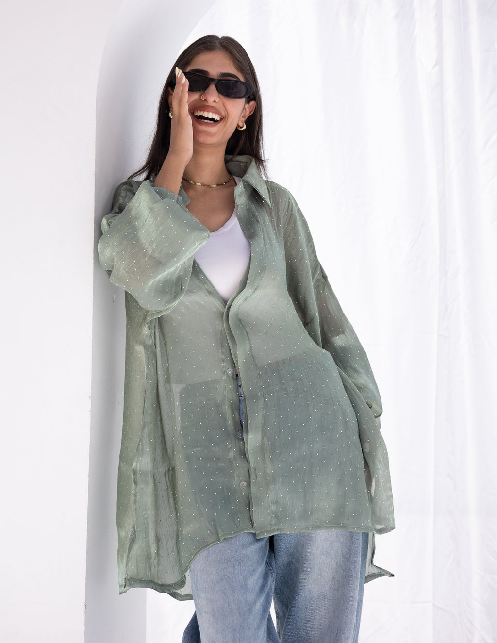 Chiffon crystals