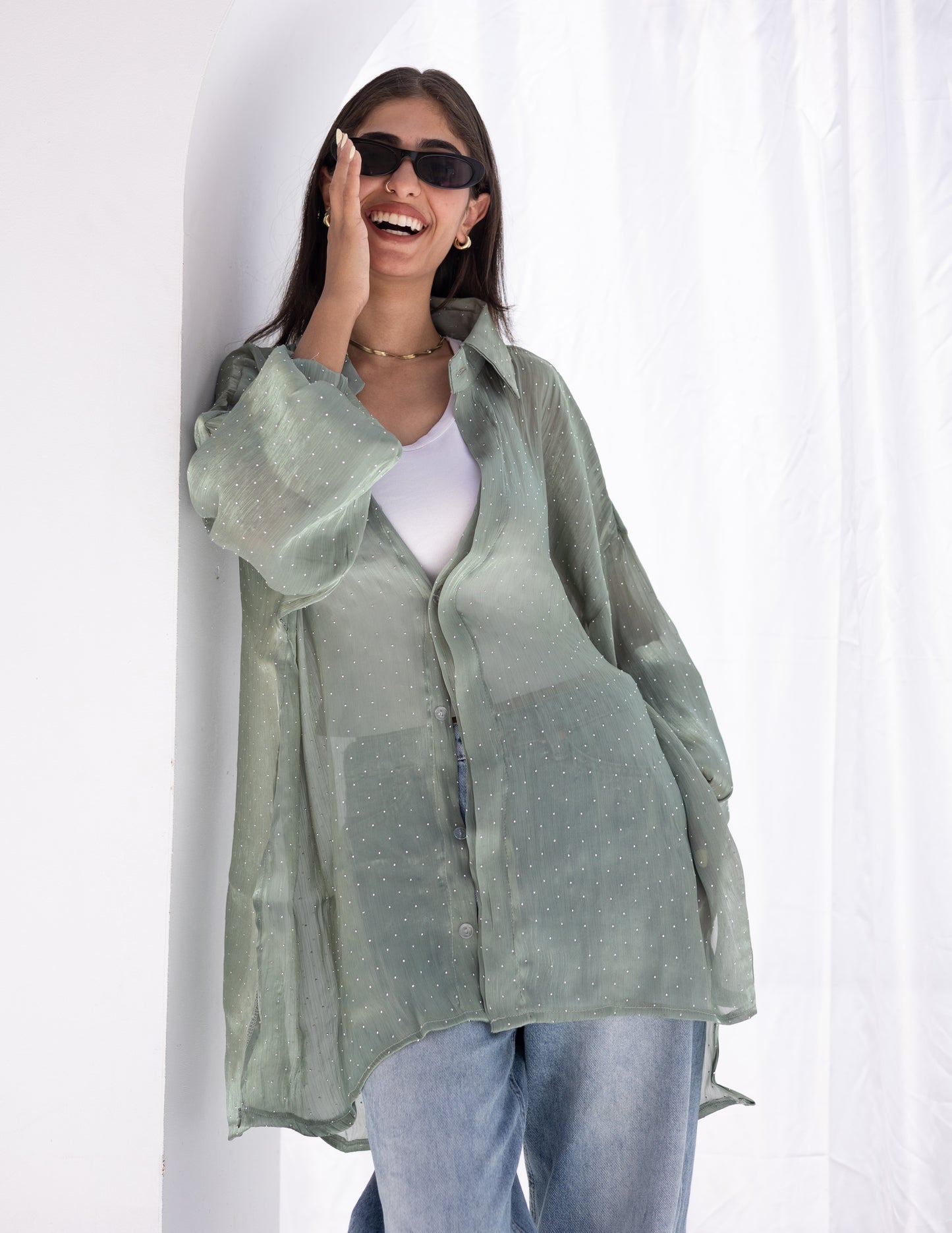 Chiffon crystals