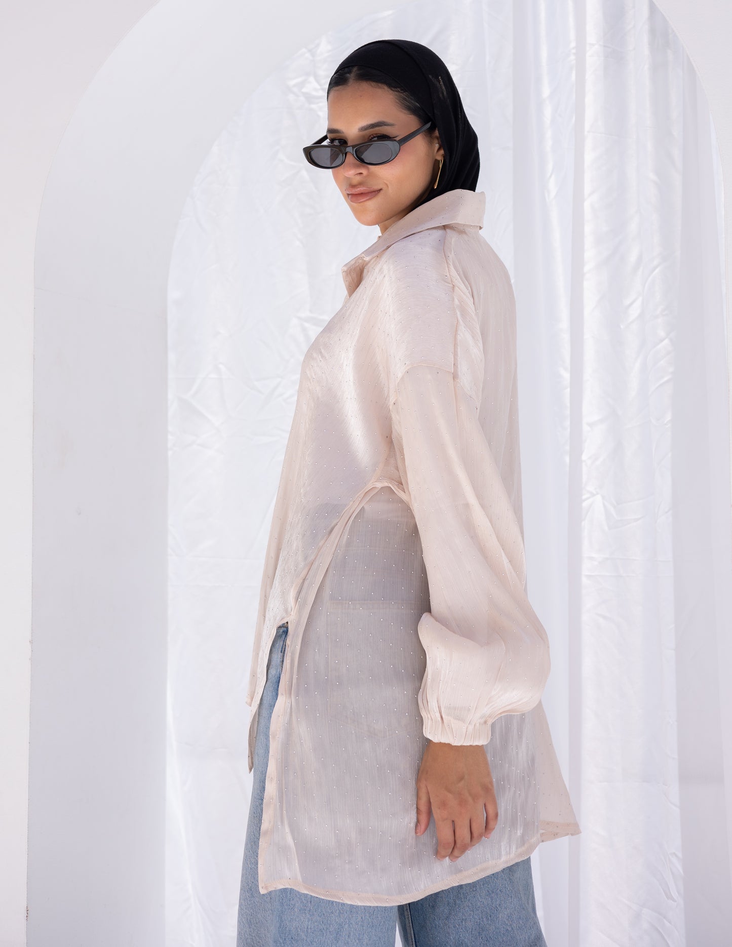 Chiffon crystals