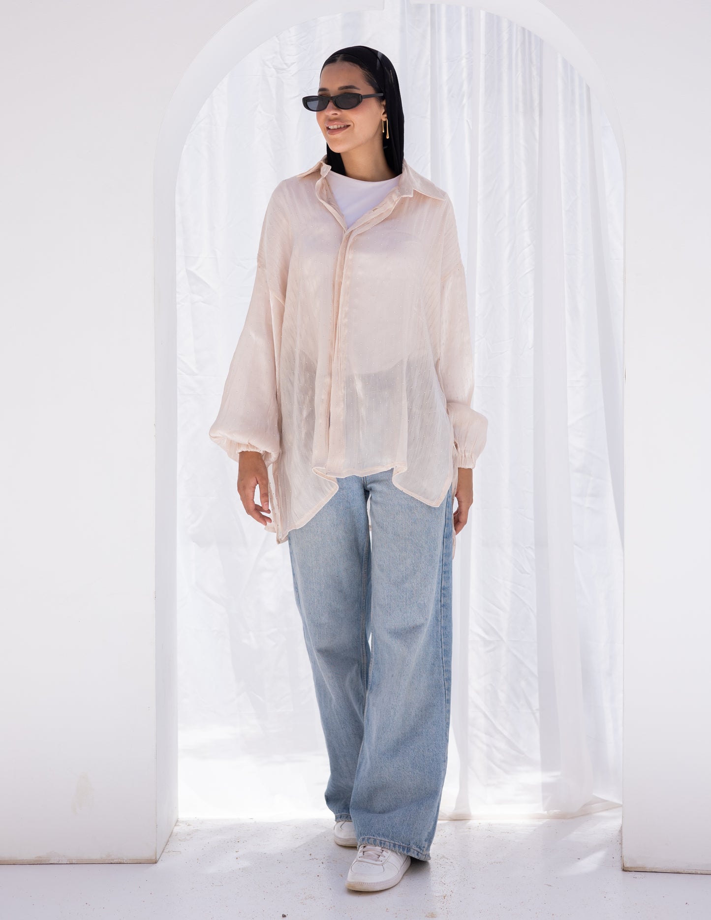 Chiffon crystals