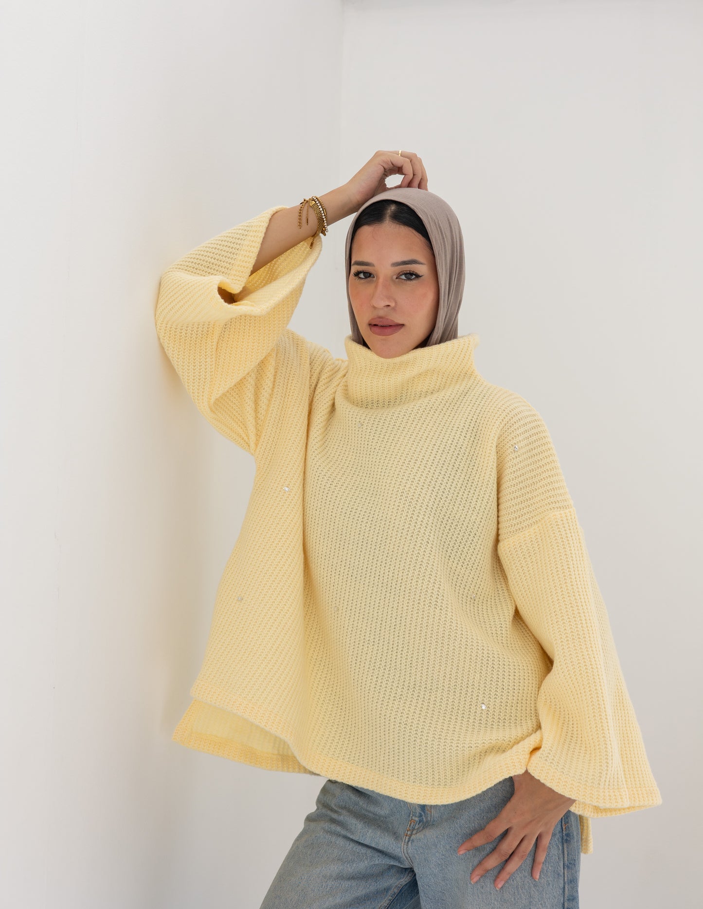crystal pullover