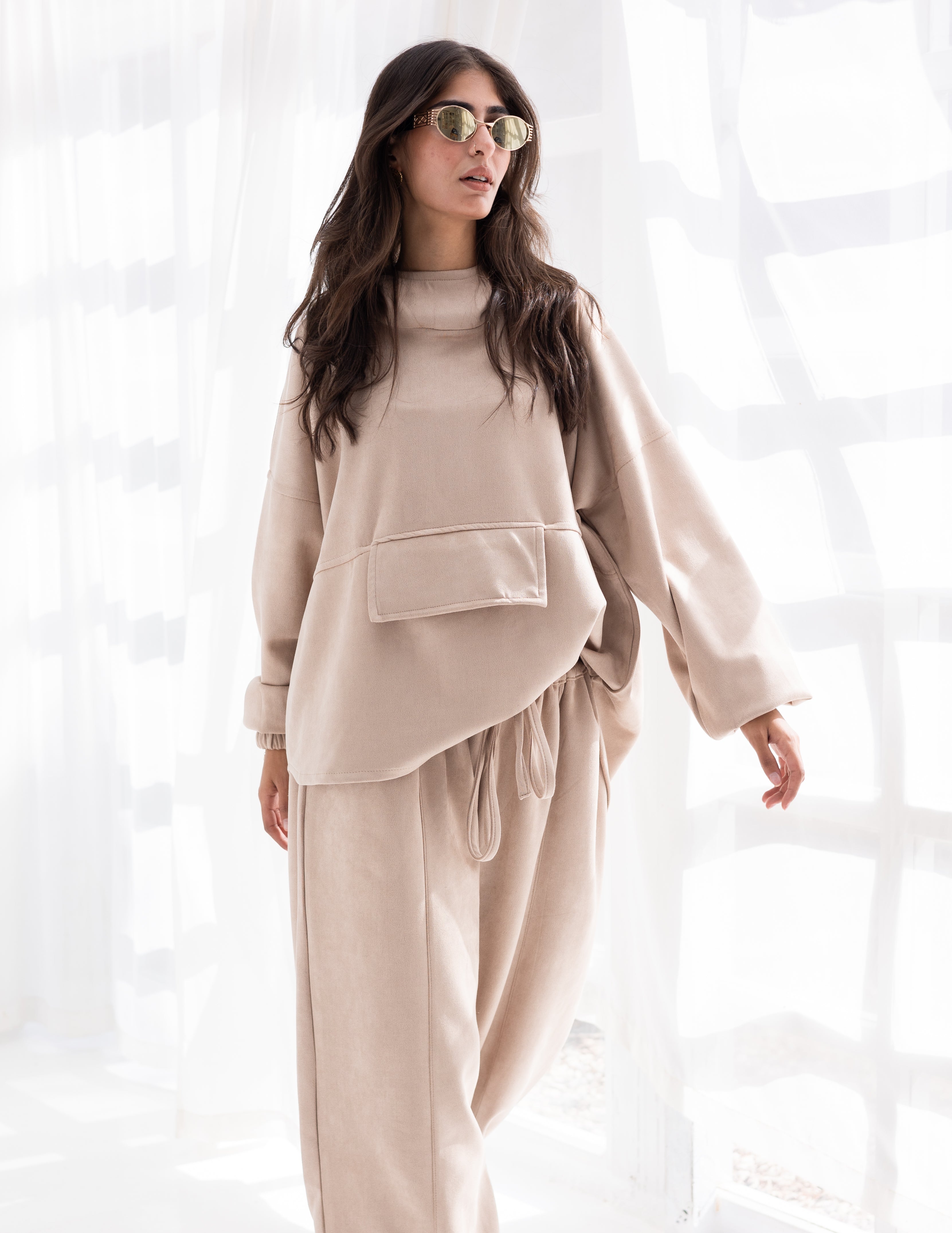 Kangaroo beige set