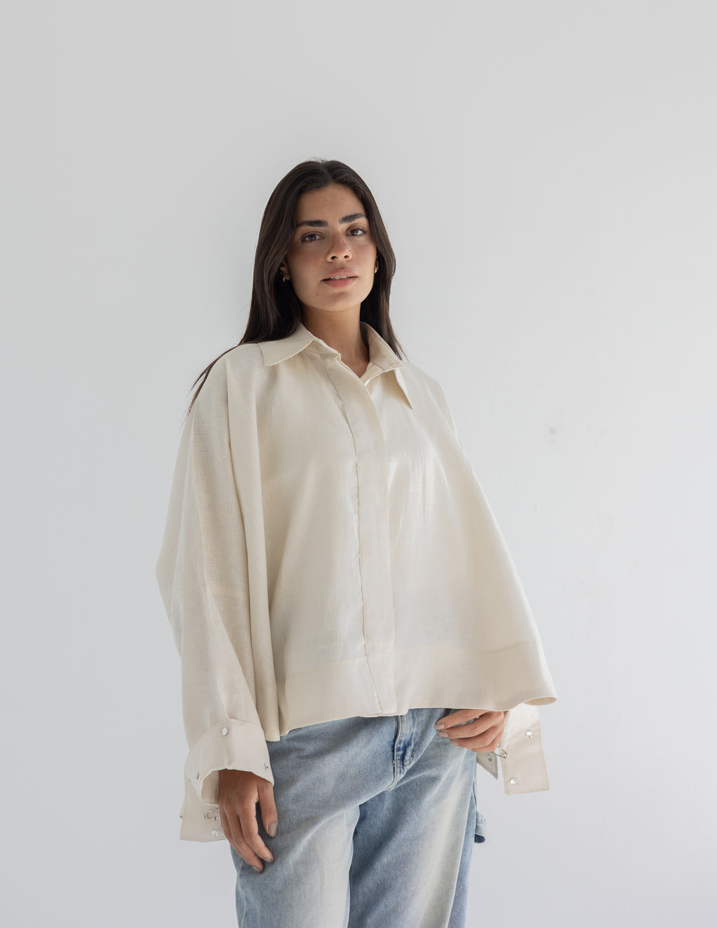 Crystal pins shirt