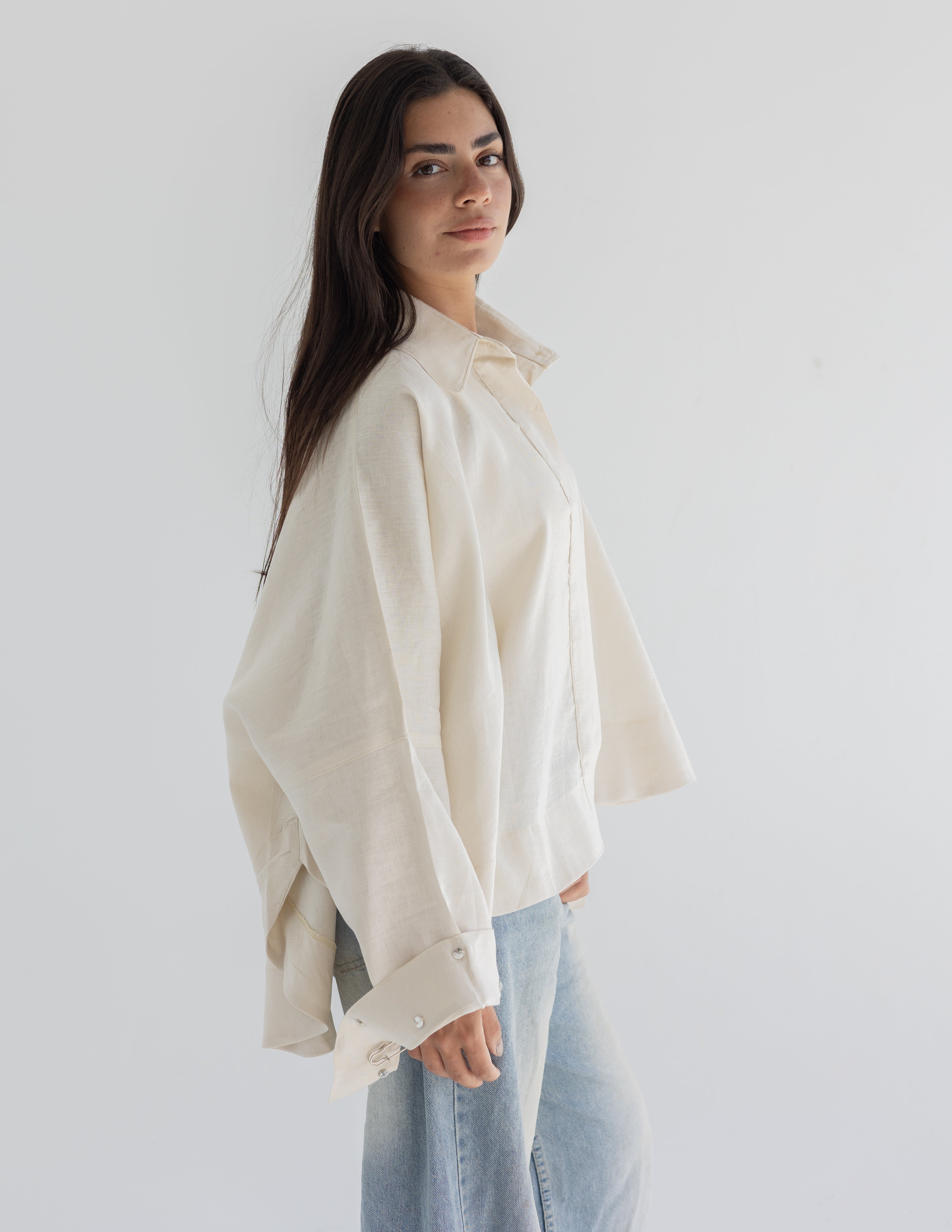 Crystal pins shirt