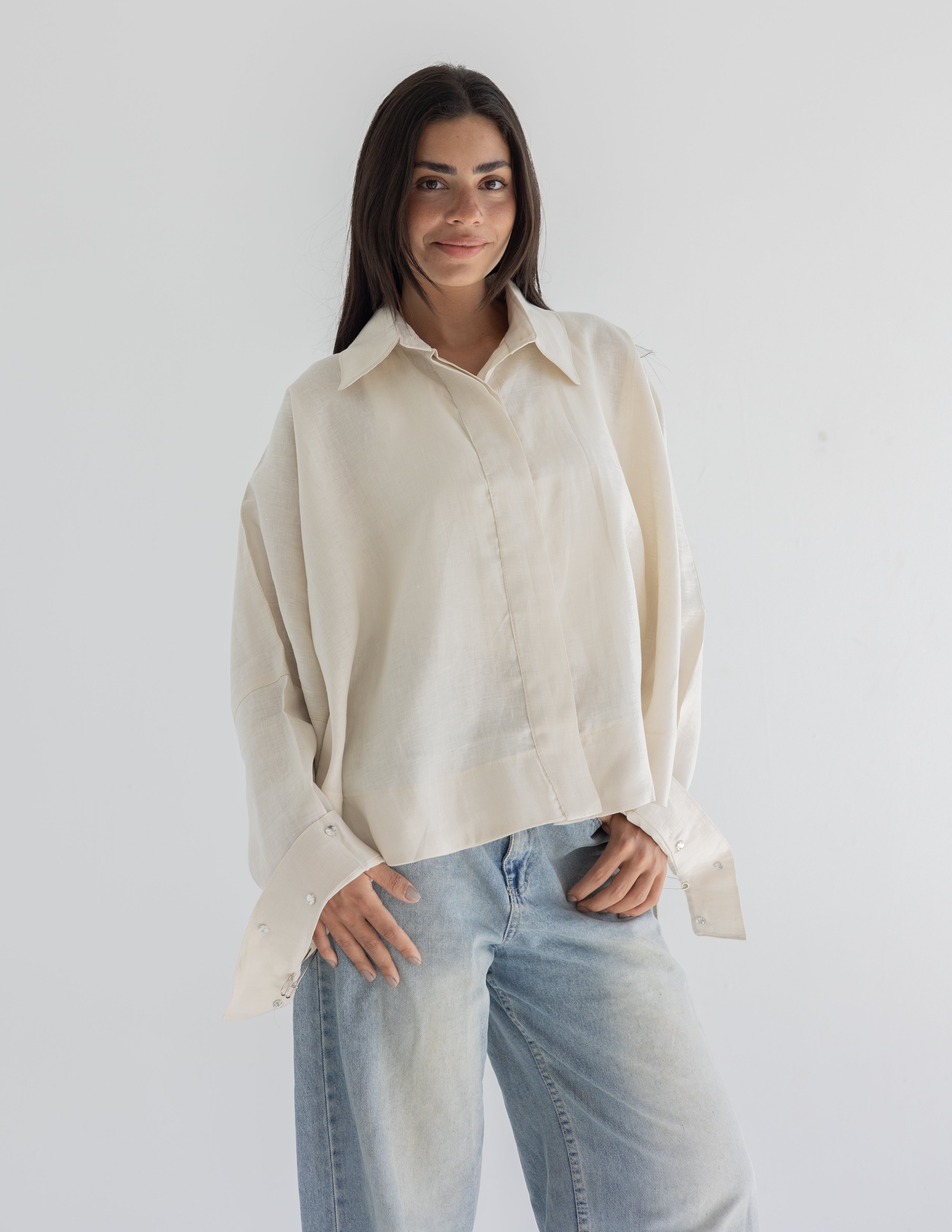 Crystal pins shirt