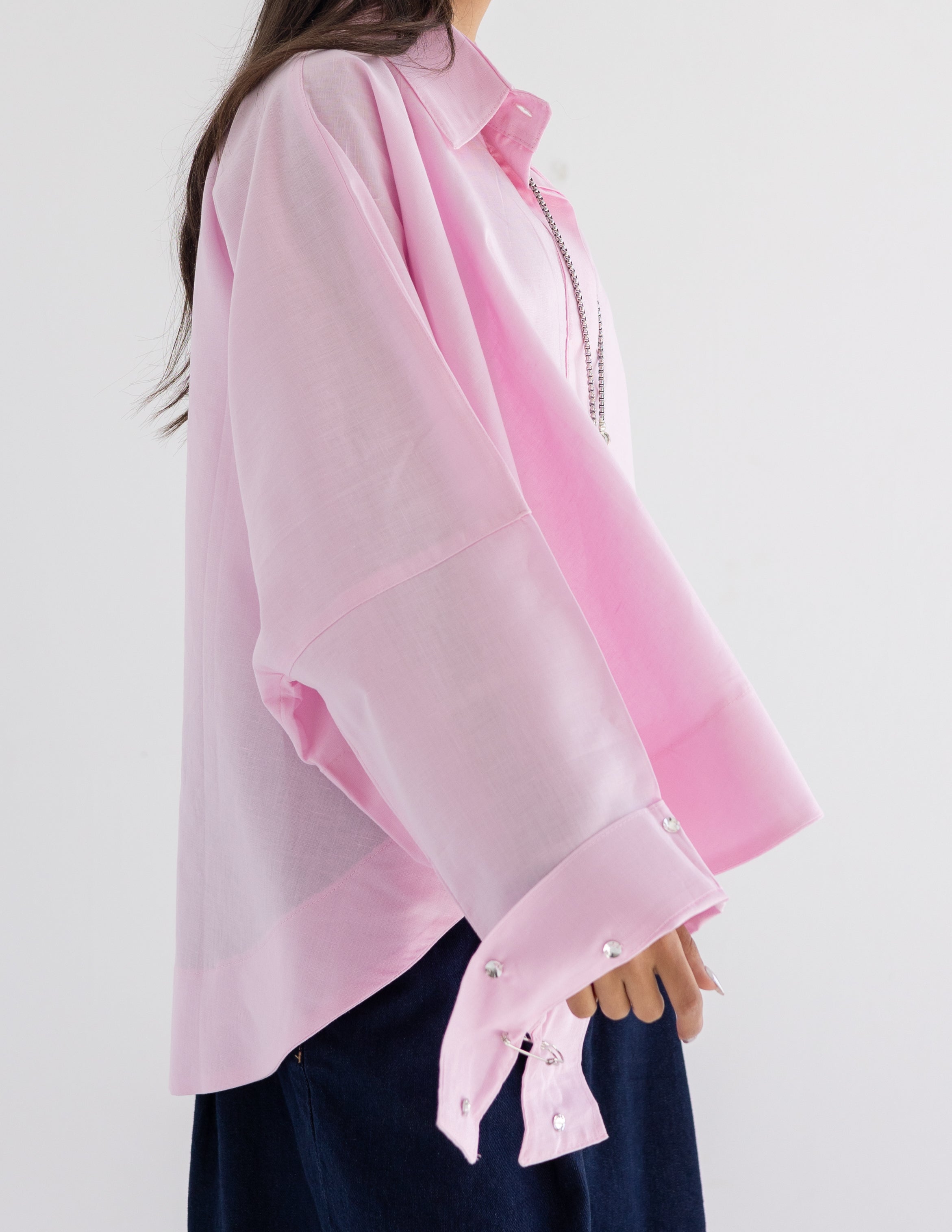 Crystal pins shirt
