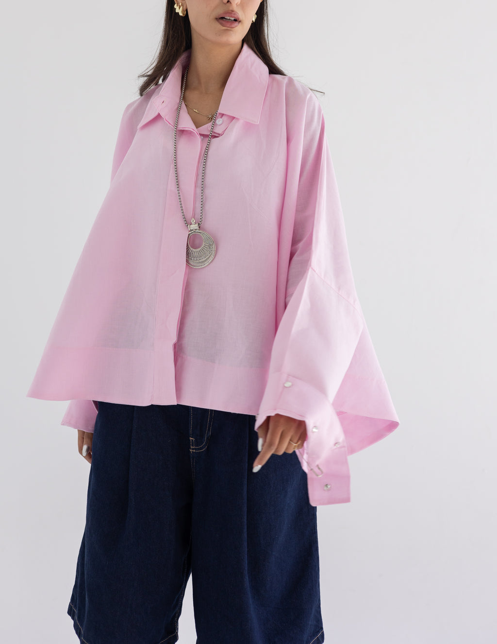 Crystal pins shirt