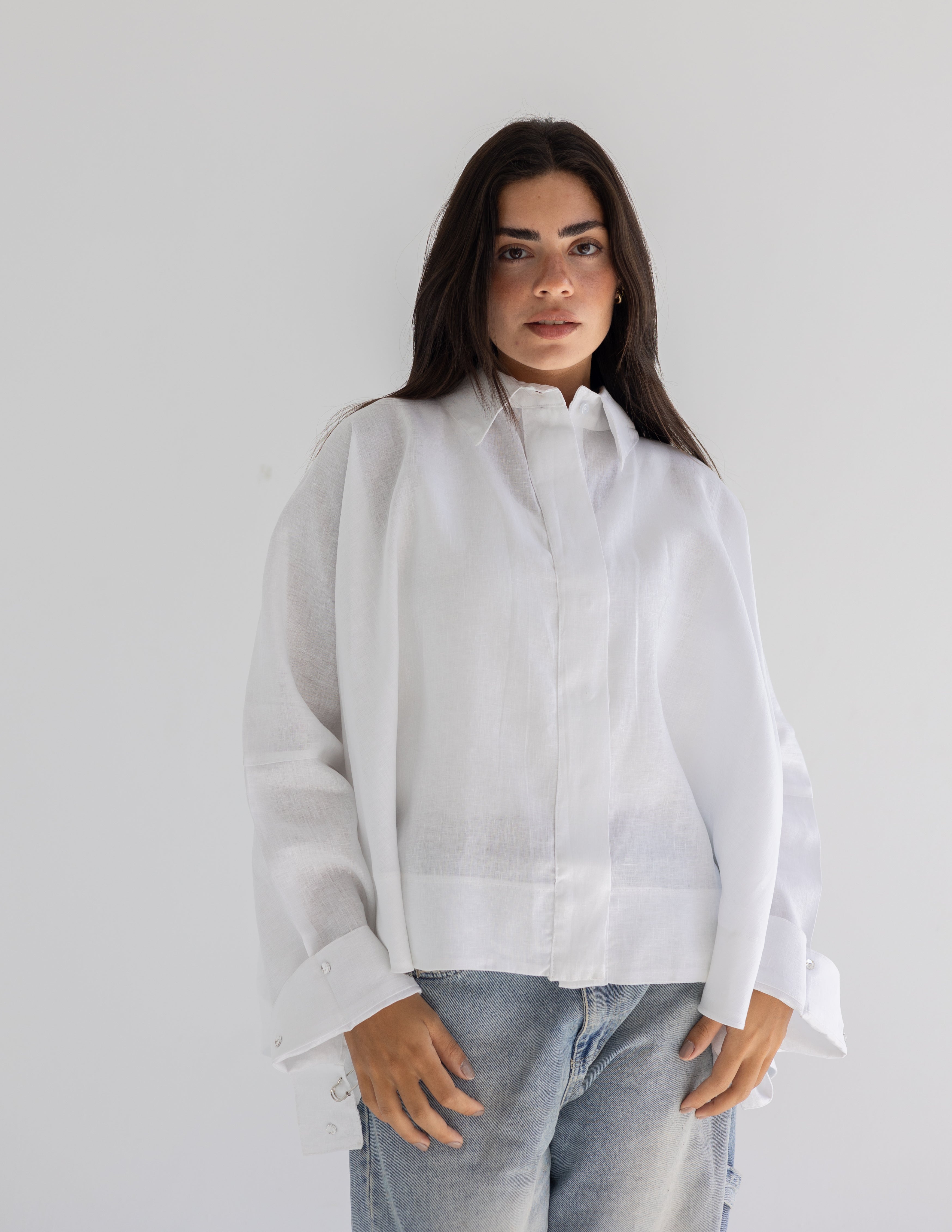 Crystal pins shirt
