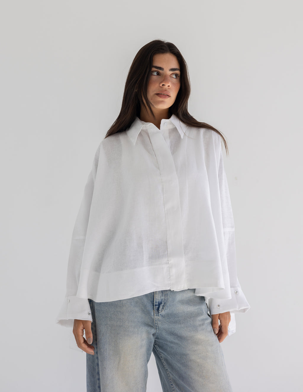 Crystal pins shirt