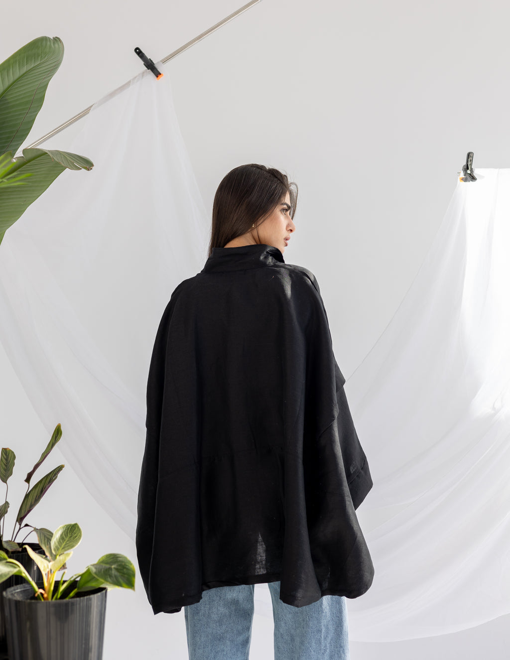 Linen fly cover