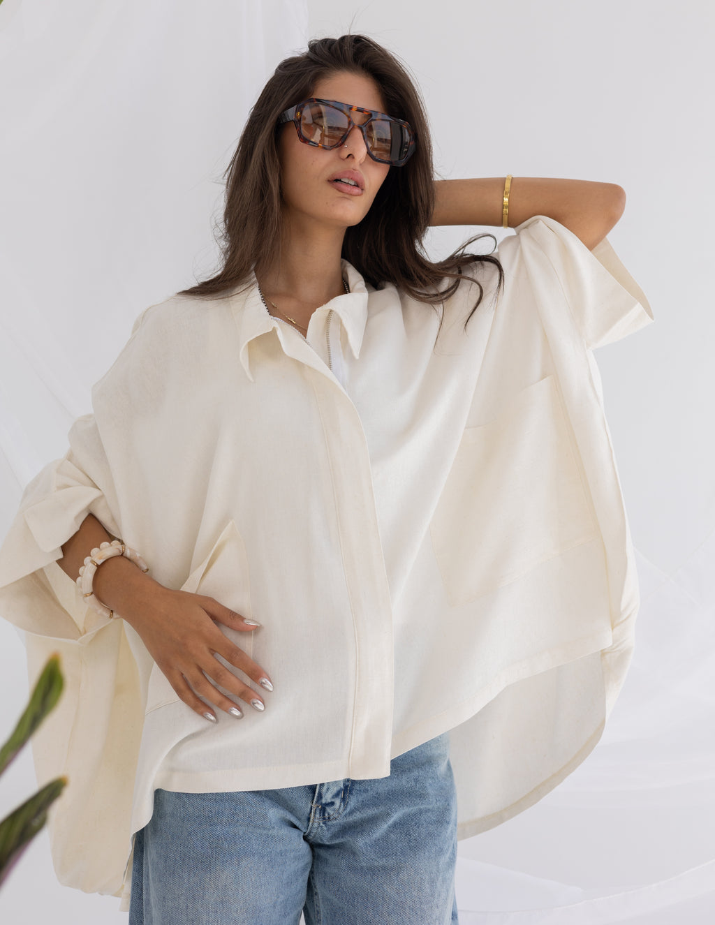 Linen fly cover
