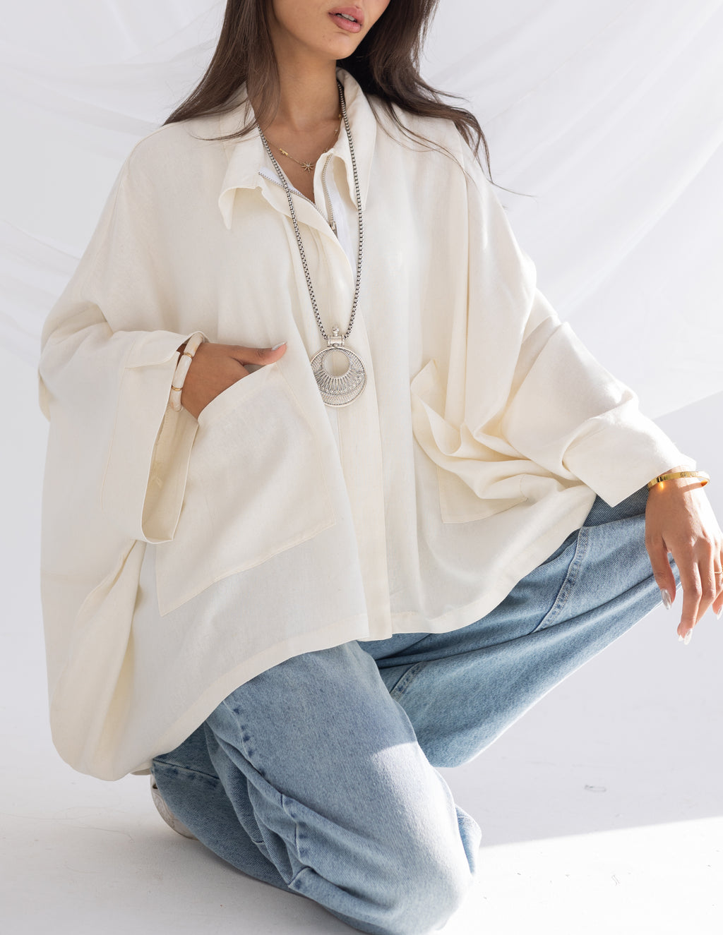 Linen fly cover