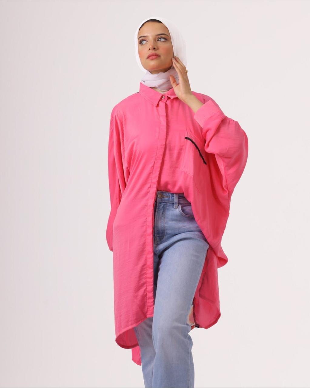 Pure silk shirt