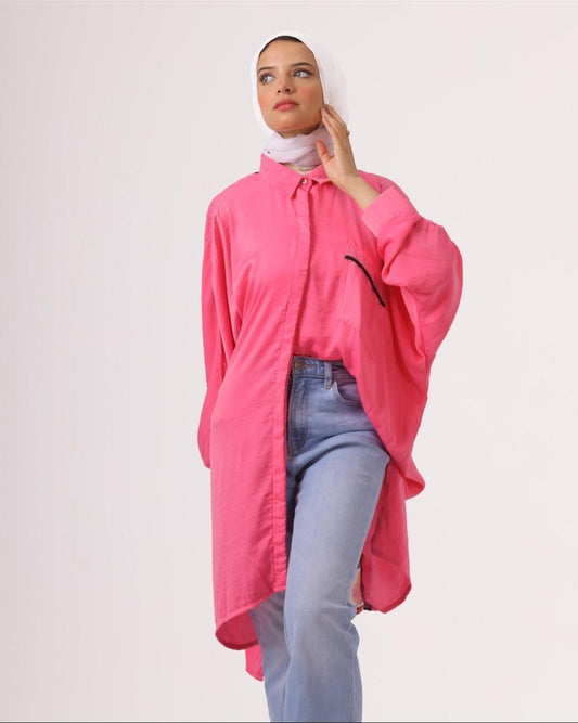 Pure silk shirt