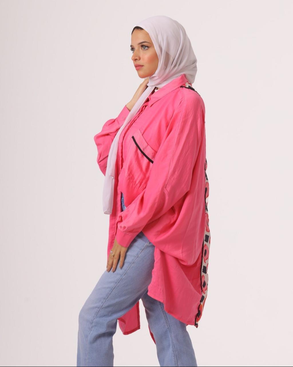 Pure silk shirt